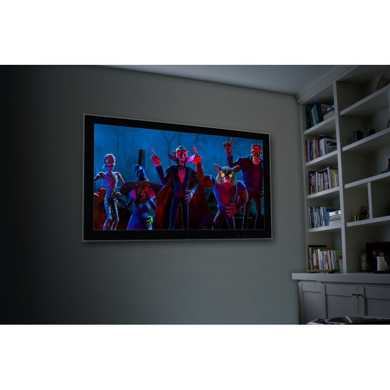 USB Projector Kit - AtmosFx Monster Bash on USB + Projector + 48 in. x 72 in. Holographic Screen