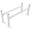 VEVOR Van Roof Ladder Rack, 2 Bars Aluminum Alloy Roof Ladder Racks