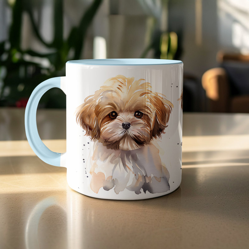 Mug, 2, Light Blue