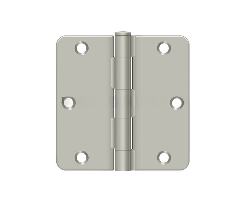 Steel Hinge, Brushed Nickel