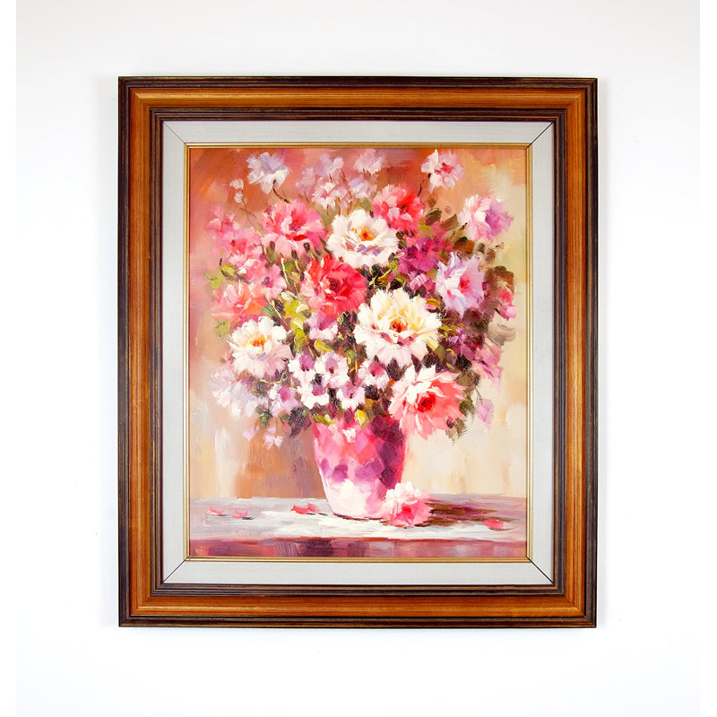 Spring Flowers In A Vase Print