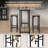 Laiton Counter Stool with Steel Frame-1824772319