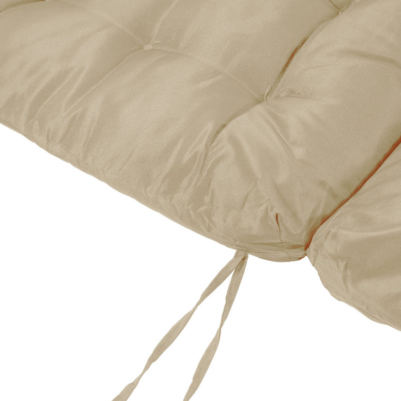 Outdoor Seat/Back Cushion, 8cm H x 125cm W x 53cm D, Khaki