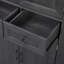 Armoire-penderie avec tablettes coulissantes, tablettes et tiroirs Pierce-235658382