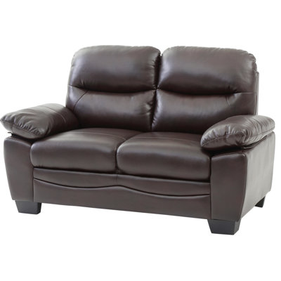 G674-l Dark Brown , Foam Filled, Pu Leather Upholstery, 33" W X 59" D 35" H With Foam, G674-l, Base,