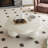 35" Cream Cloud Shaped Coffee Table