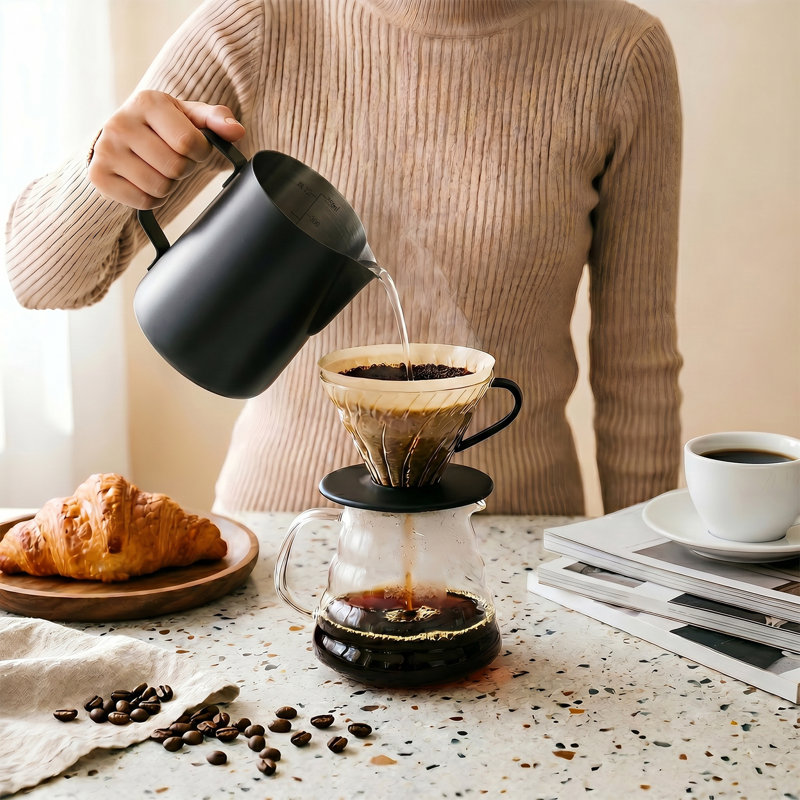 350ML Milk Frothing Jug, Black