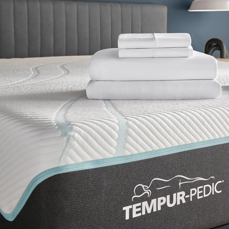 Tempur-Breeze° Cooling Sheet Set, Split Cal King Sheet Set/2 Fitted Sheets/2 Pillow, White