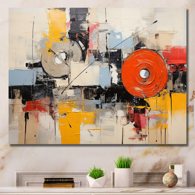 Genya Collage Rhyth sur toile