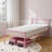 Metal Platform Bed with Sweet Heart Design Headboard & Footboard, Under Bed Storage, No Box Spring Needed, Boys & Girls Bedroom Furniture-726289600-726289601