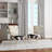 Upholstered Floral Side Chair - Modern floral Accent Chair-90396785