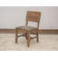 Chaise d'appoint Essa en brun