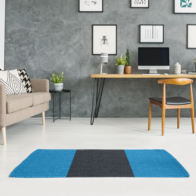 Striped Indoor Rug, Rectangle 5' x 7', Yes