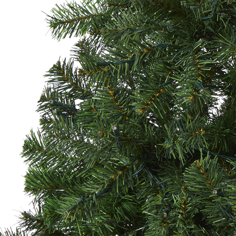 Arbre de Noël artificiel pin vert, H 7 pi