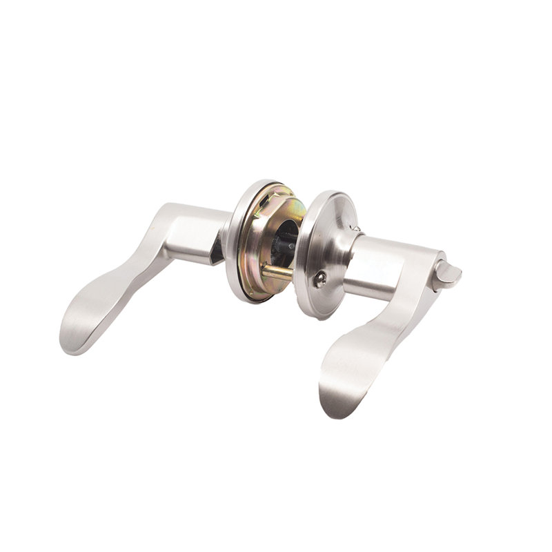 Callan Bennett Privacy (Bed/Bath) Door Lever in Satin Nickel, Satin Nickel
