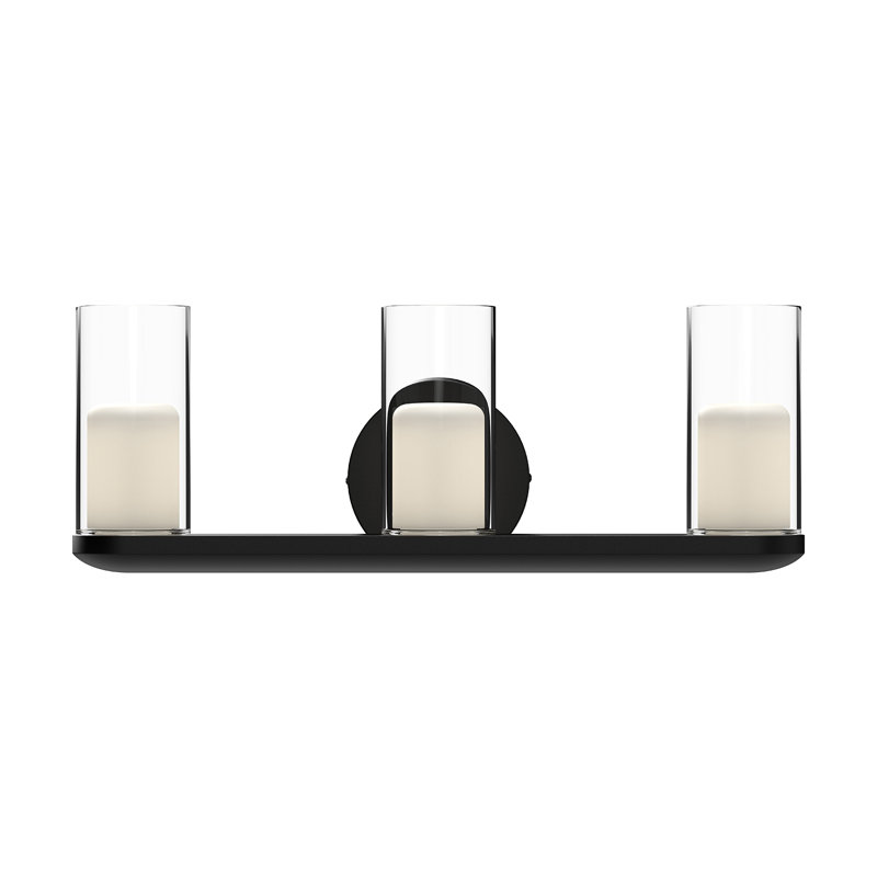 Éclairage pour meuble-lavabo à DEL Birch, Noir