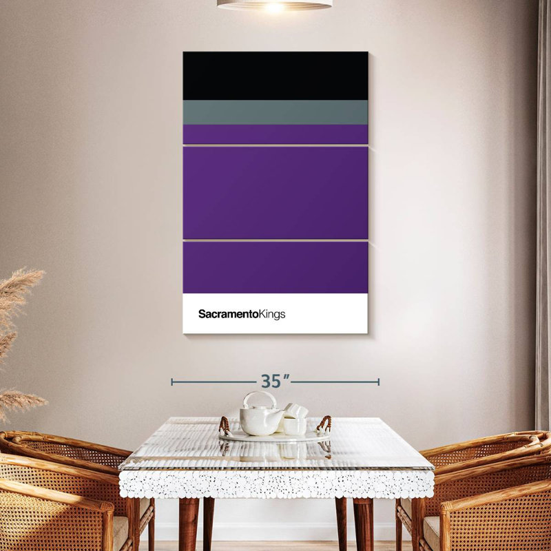 Sireci Sacramento Kings, 50" H x 32" W