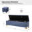 Mayowa Modern Upholstered Storage Bench -1957221336