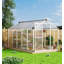 Serre pour l'extérieur, serre en aluminium avec structure à installation rapide et évent de toit-110353901-120880997