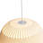 Ulrich 17" LED Pendant in Sand Yellow