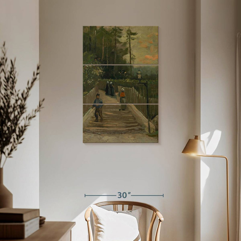 Sireci Path In Montmartre, 57" H x 36" W