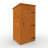 TigerFlex® Modular Buildings 3ft. W x 3ft D Solid Wood Shiplap Pent Tool Shed