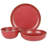 Gibson Home Melamine Dinnerware Set - Service for 4