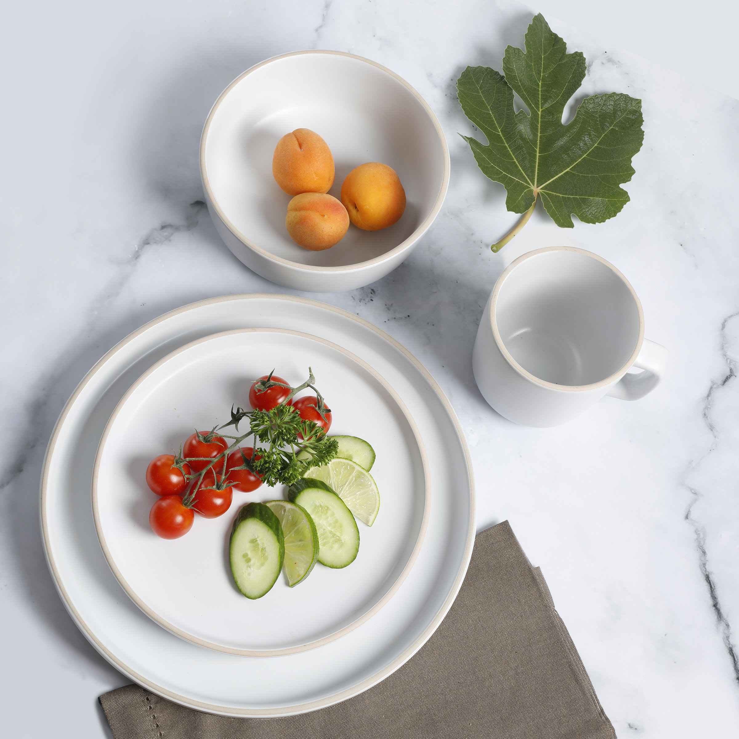 Gibson Elite Zuma Stoneware Dinnerware Set Service for 4 & Reviews