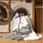 Machine Washable Ozgur Crane Heron Minimalist Geometric Rug in Beige – Beige Binding-1195801338
