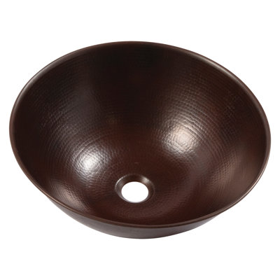 Hubble 16" Vessel Bathroom Sink in Copper