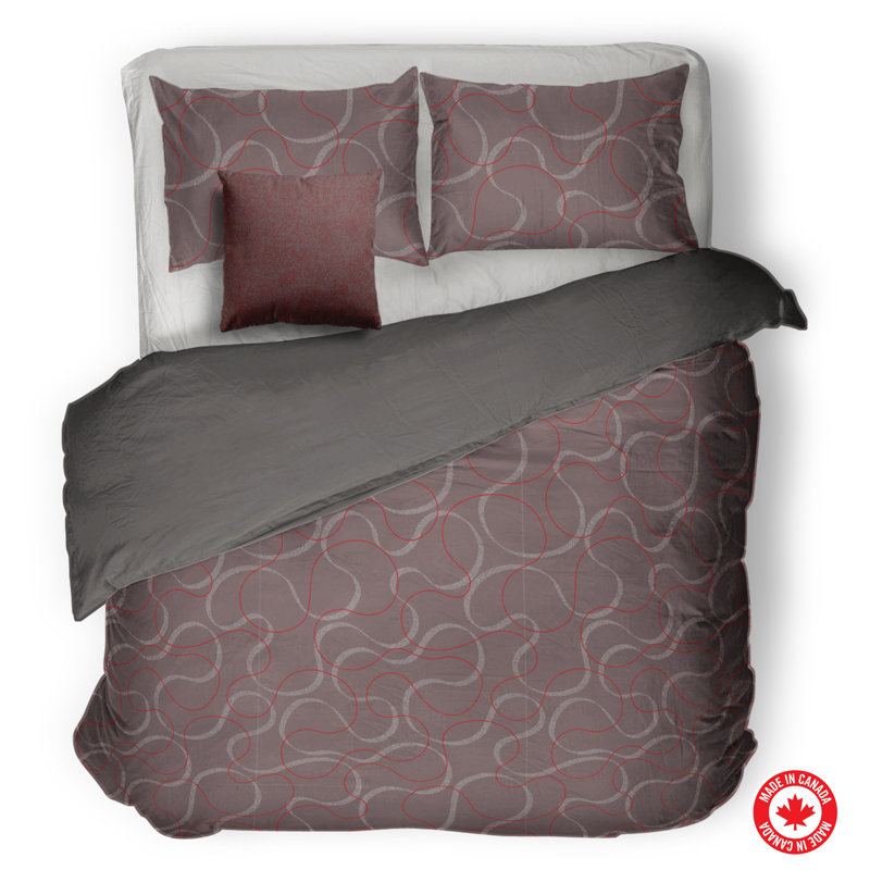 Ensemble de confort Moonya, Brun pâle / Rose