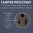 Radiant 15 Amp Combination Single Pole/3-way Switch With Tamper Resistant Outlet-110504810