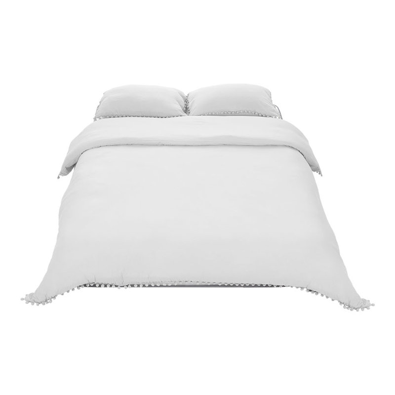 Bed Frame Brackets, King, White