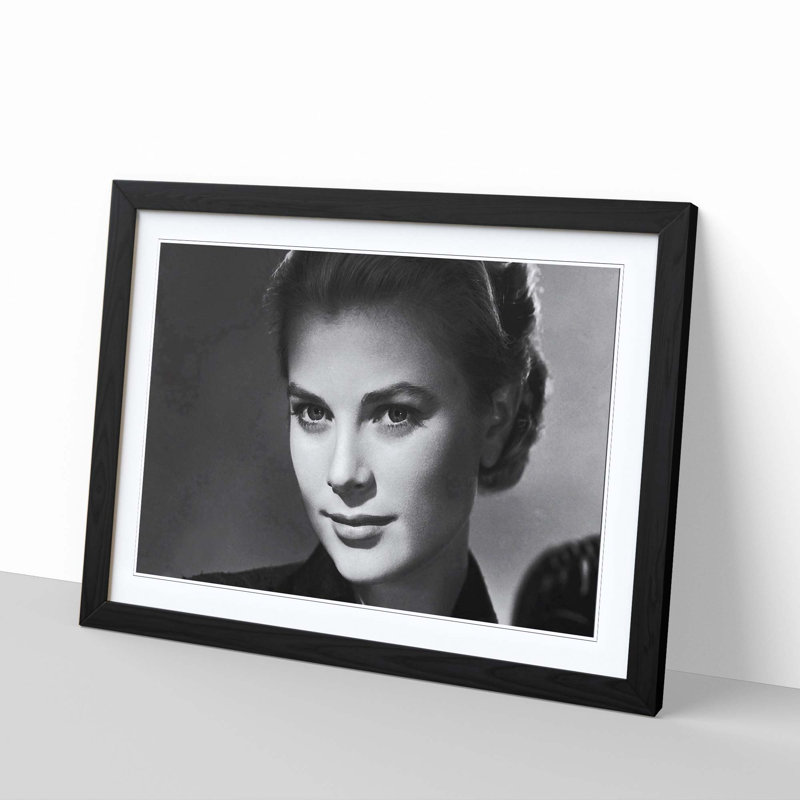 Single Picture Frame Print, Black