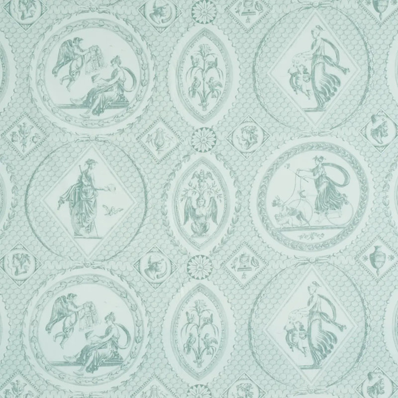 Tissu 100% coton Les Scenes, Minérale