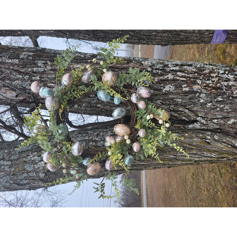 Easter Egg Wreath