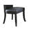Sabellanni Tufted Faux Leather Upholstered Pine Parsons Chair