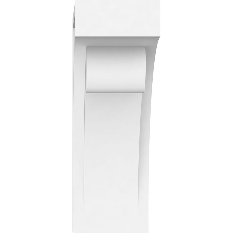 Corbel Standard Viola Architectural Grade PVC, H 10 po x l 3,5 po x p 6 po