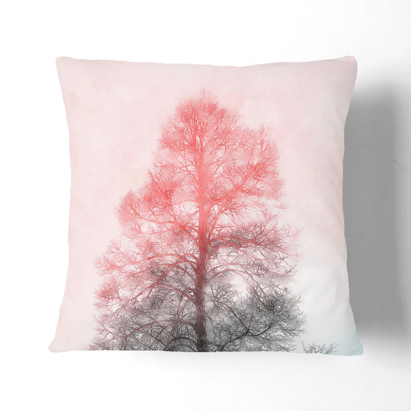 Colour of the Tree Cushion with Filling, 40cm H x 40cm W x 15cm D