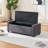 48" Storage Bedroom Bench For End Of Bed, Faux Linen Upholstered Storage Ottoman With Arms For Bedroom,Living Room, Entryway, Grey-1059402458