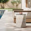Table d'appoint Faux Travertine MgO-861926240-861926250