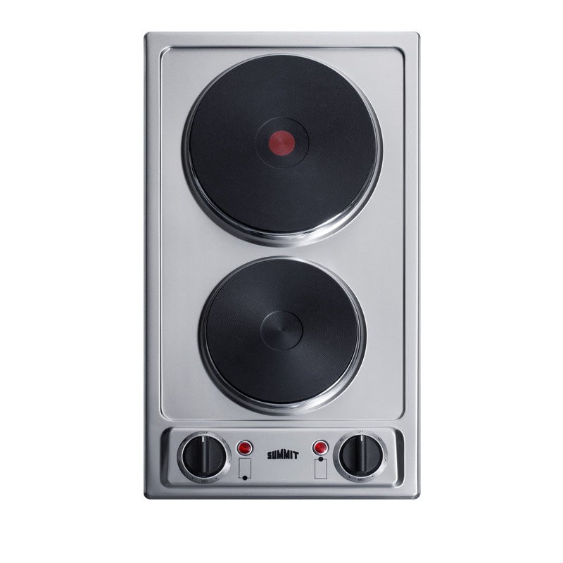 Summit Appliance Stainless Steel Electric Cooktop