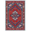 Tapis bleu marine en coton et polyester à imprimé numérique Martwon Collection-735579500