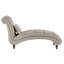 Chaise longue capitonnée sans accoudoirs Huskins-615802422