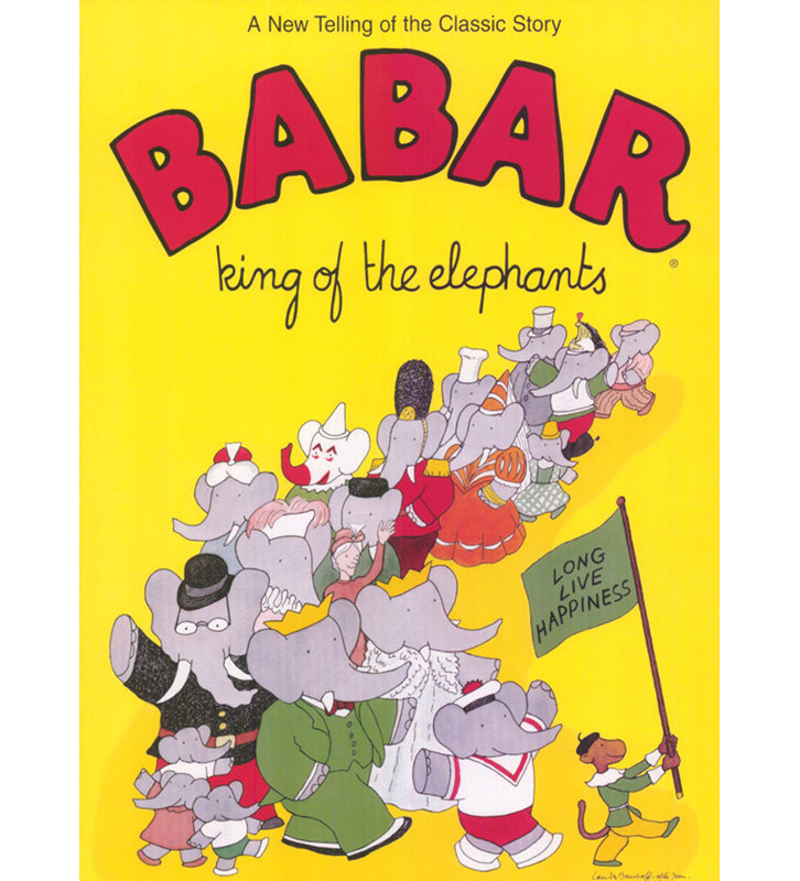 Babar: roi des éléphants, H 18 po x l 13 po