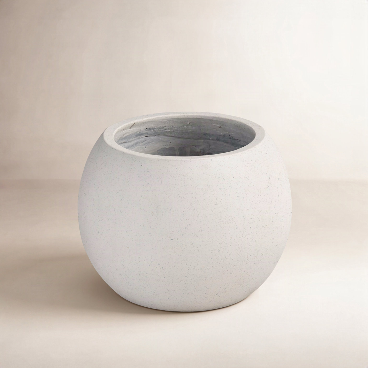 Handmade Pot Planter, 12.5"H x 14"W x 14"D
