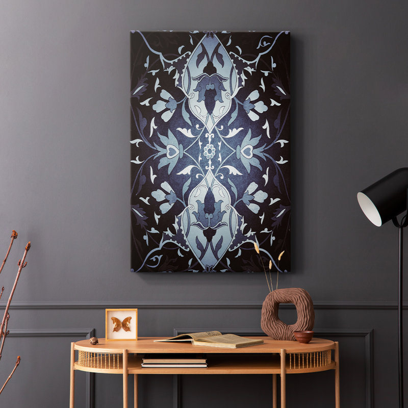 Impression abstraite rétro CLXII - galerie Cavas, H 18 po x l 12 po
