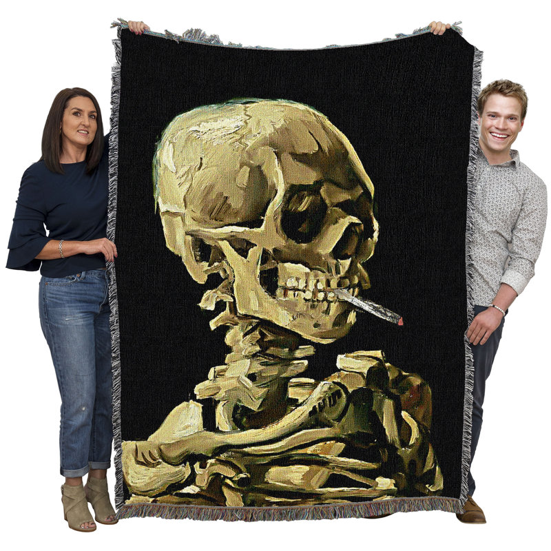 Jeté tissé en coton Pure Country Weavers Van Gogh (72 x 54)