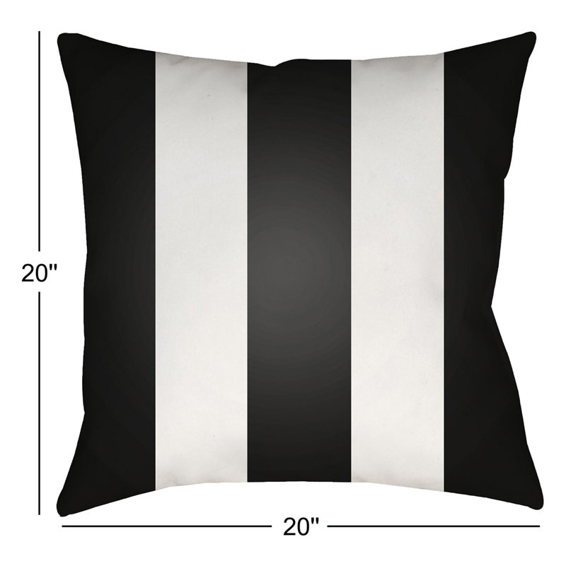 Coussin intérieur / extérieur Athena, H 20 po x l 20 po, Bleu