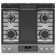 30" 6.7 cu. ft. Slide-in Gas with Griddle